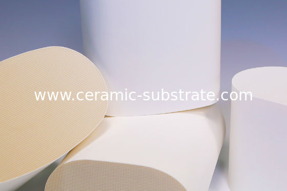 شراء Polished Surface Finish Ceramic Substrates for Pneumatic Type Systems Diesel Oxidation Catalyst Applications Durable Performance online manufacture